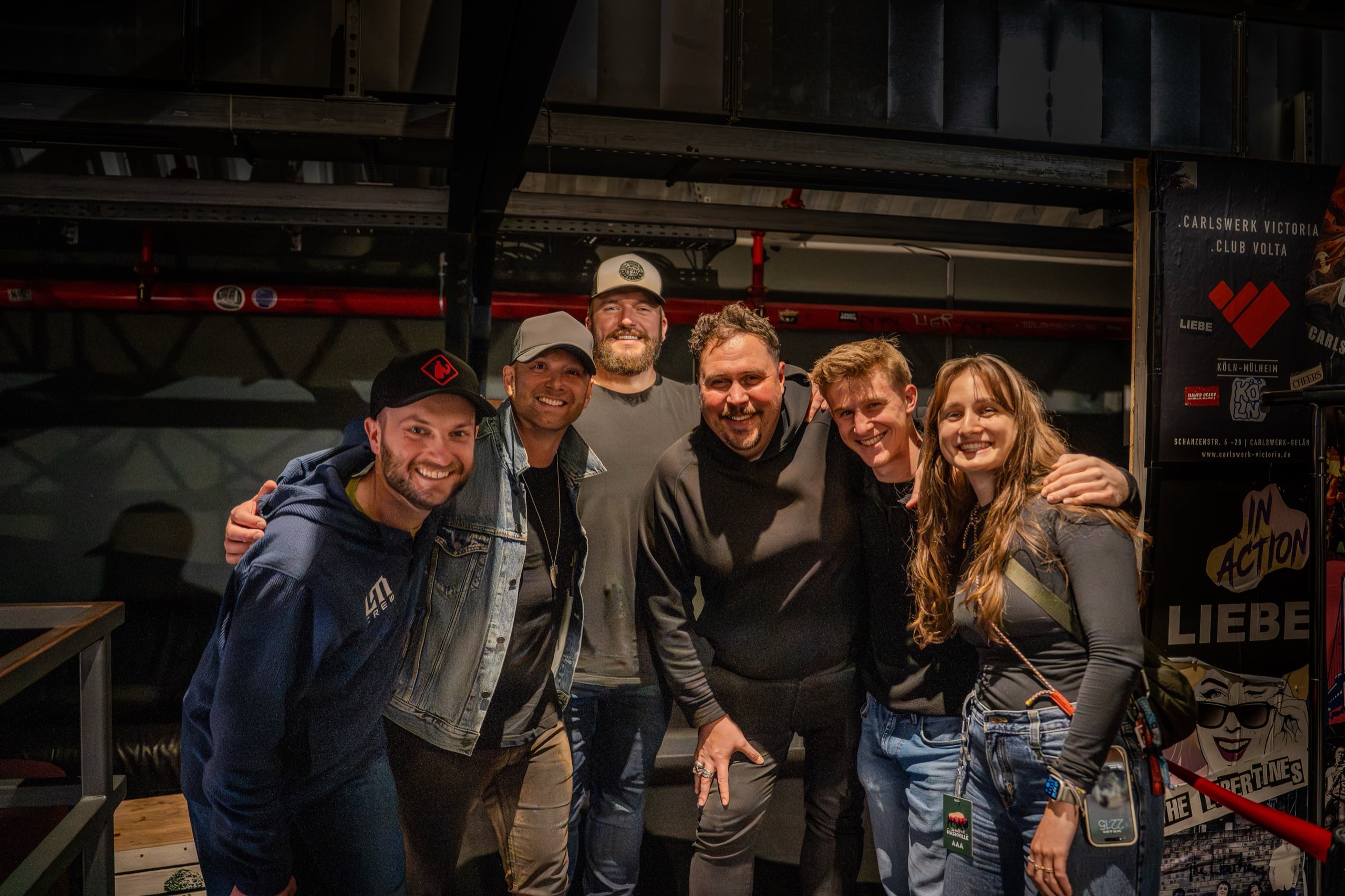 Behind the scenes during the Tim Hicks & Logan Mize - No Bad Days Tour 2025 production (1)