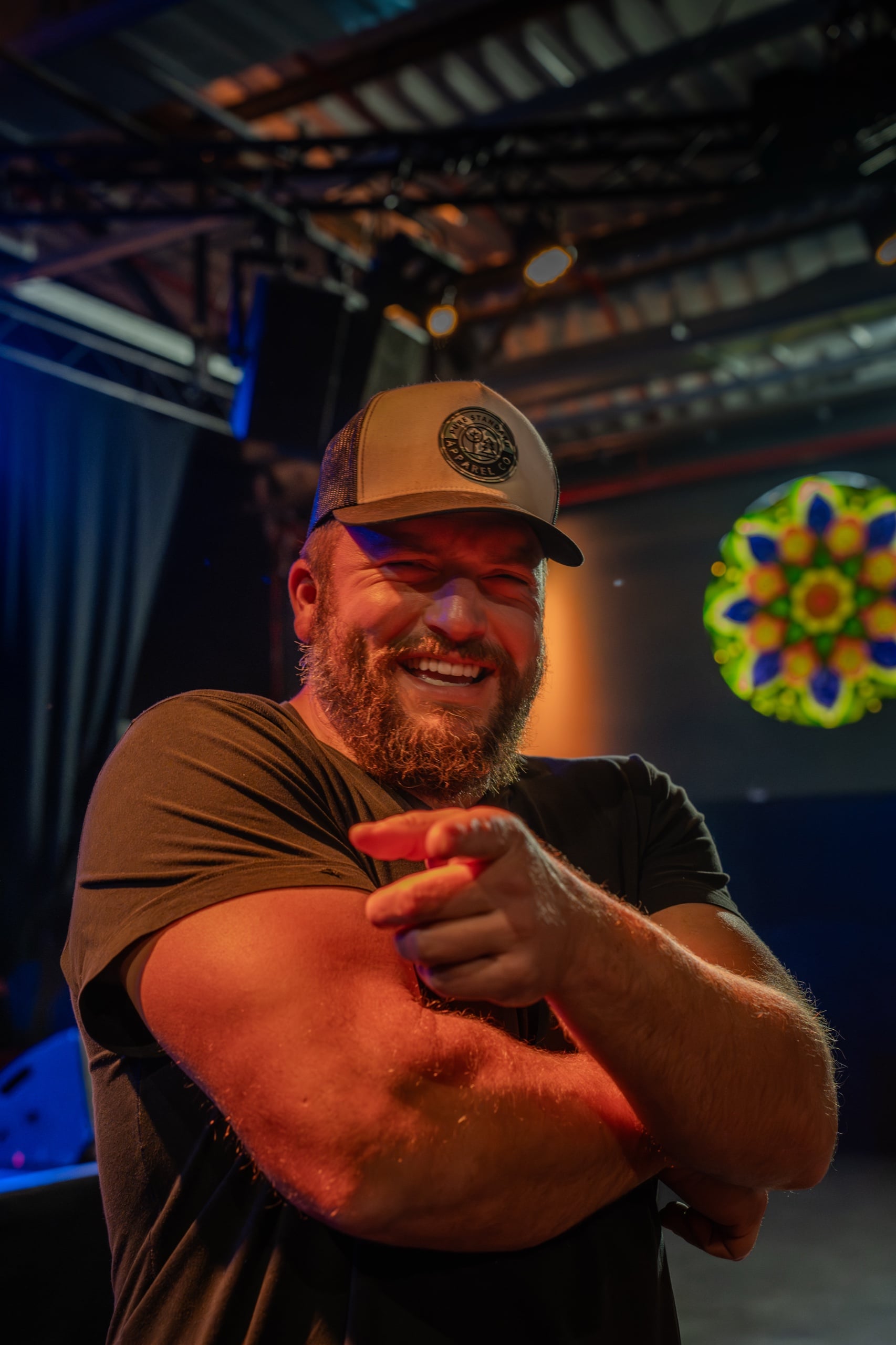 Behind the scenes during the Tim Hicks & Logan Mize - No Bad Days Tour 2025 production (10)