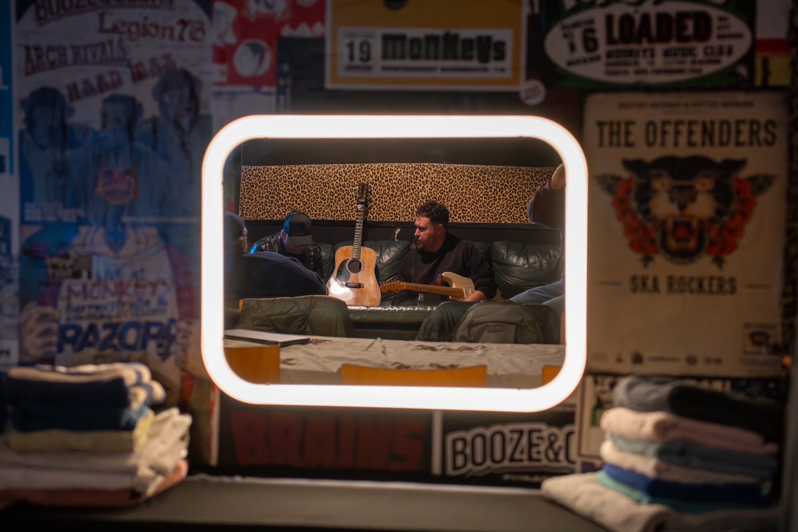 Behind the scenes during the Tim Hicks & Logan Mize - No Bad Days Tour 2025 production (21)